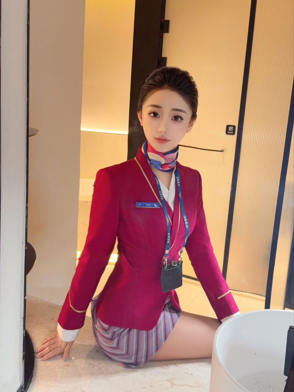 南航空姐兼职模特