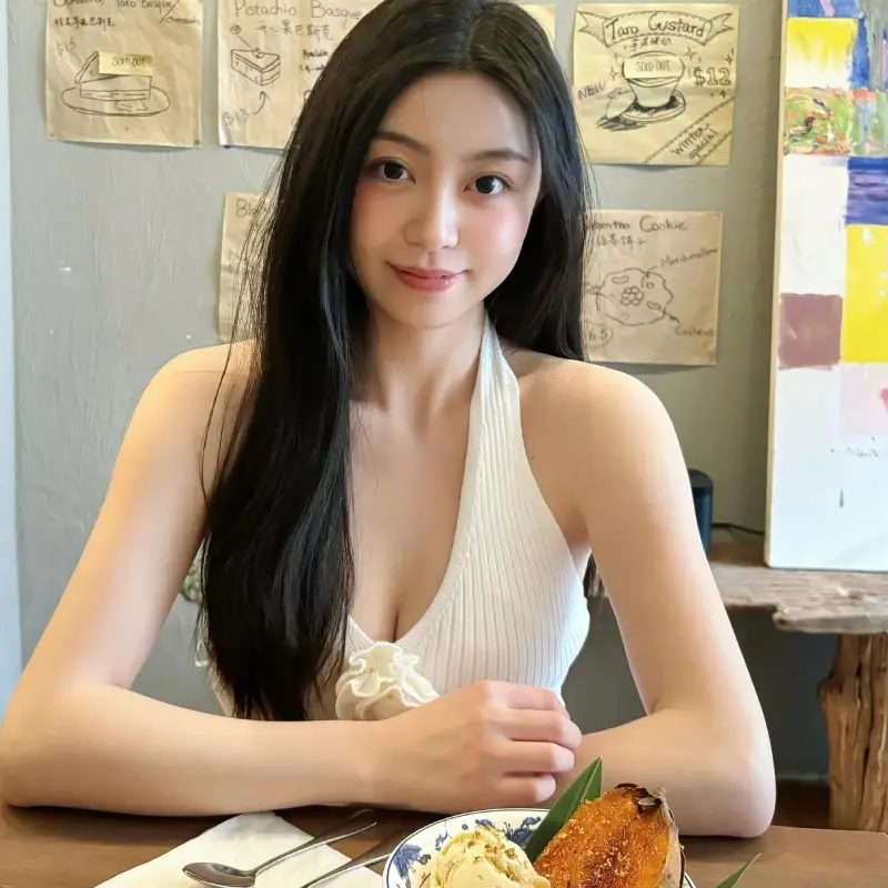 高颜值骚学生女